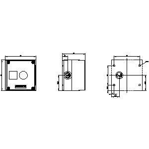 PLC 3SU1801-0AA00-0AB2 22 мм Круглая верхняя часть Желтый корпус для устройств управления 22 мм
