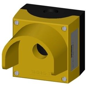 PLC 3SU1801-0AA00-0AC2 22 мм круглый желтый корпус для устройств управления и 1 контрольного пункта