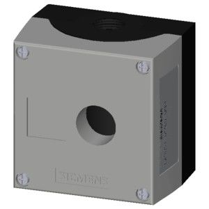 PLC 3SU1851-0AA00-0AB1 Прочный металлический корпус для 22 мм круглых командных устройств Top Gray