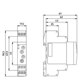 6.8*93.1*102.5MM PLC 7PV1508-1AW30 Реле с теорией релевого напряжения