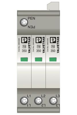 2905339 VAL-SEC-T2-3C-350-FM Феникс контактный защитник от перенапряжения типа 2 с переменным напряжением 5-250 В