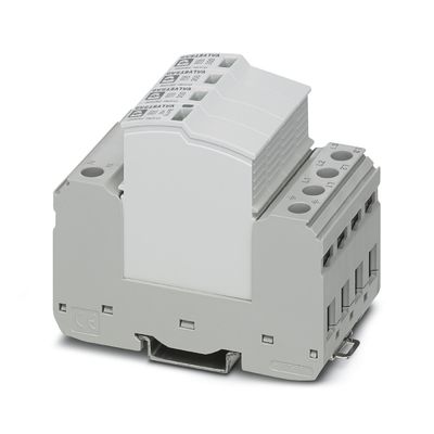 1 Полюс 2905340 VAL-SEC-T2-3S-350-FM Защитник от перенапряжения типа 2 для 5V AC до 250V AC и 125V DC