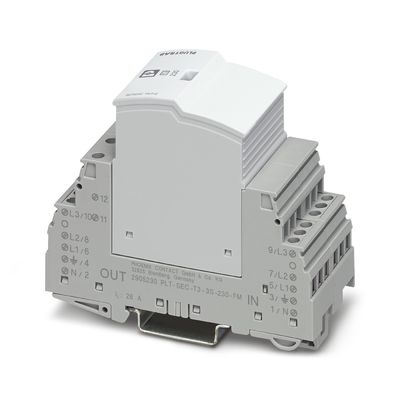 5V AC... 250V AC 125V DC 200mA DC 2905348 VAL-SEC-T2-1S-175-FM Защитник от перенапряжений типа 2