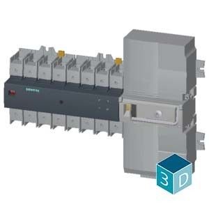 Терминалы отключателя переключателя ATSE с интегрированным контроллером PLC 3KC6424-2TA20-0TA3