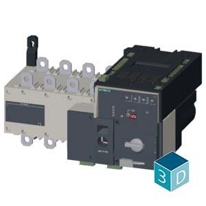 250A 4-польное оборудование RTSE/ATSE для переключателя передачи PLC 3KC8438-0CA22-0GA3 Основные устройства