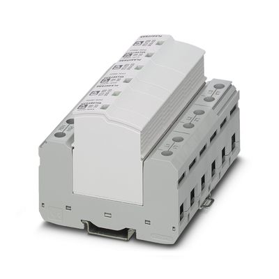FLT-SEC-T1 T2-3C-350/25-FM тип 1 2 Комбинированный защитник от перенапряжения 3 полюса номинальное напряжение 350 В