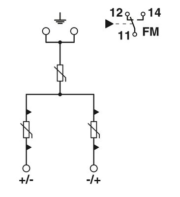 2905640 VAL-MB-T2 1500DC-PV/2 V-FM Тип 2 Защитник от перенапряжений 4 Полюс с и производительностью