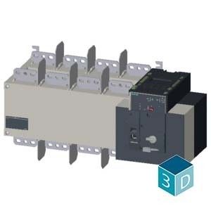 1600A 4-полюсное ATSE PLC 3KC8454-0HA22-0GA3 для базовых устройств
