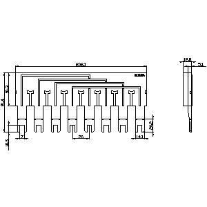 3KC ATyS d M ATyS t M RTSE ATSE Мостовая стойка 1 шт. 40-125A Аксессуары и запасные части