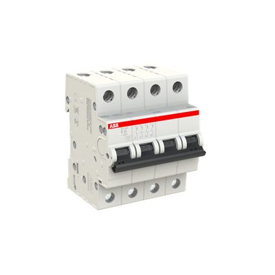 MCB SH204-B20 Миниатюрный выключатель 4P 20A 220V 50Hz Назначенное напряжение и частота