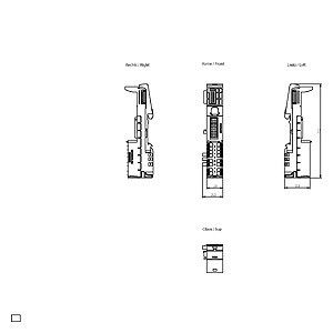 SIMATIC ET 200SP Базовый блок BU20-P12 A0 4B Advanced PLC 6ES7193-6BP20-0BB1 Дизайн