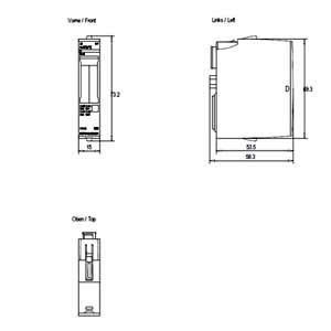 PLC 6ES7134-6JD00-0CA1 ET 200SP AI 4xRTD-TC аналоговый входный модуль с высокими характеристиками