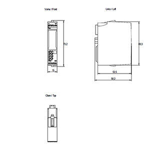 8xRTD/TC 2-WIRE HF аналоговый входный модуль для Siemens ET 200SP PLC 6ES7134-6JF00-0CA1 AI