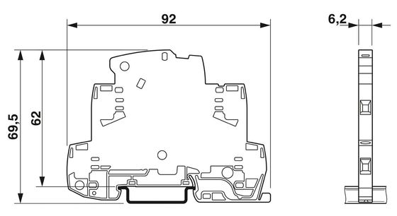 120AC TTC-6-MOV-C-UT-I Защита от перенапряжения для 2 полюсов и гарантированное удовлетворение клиентов