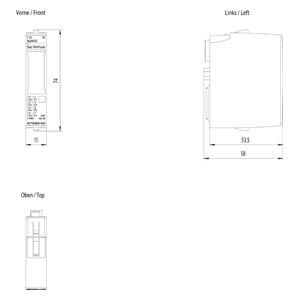 PLC 6ES7136-6BA01-0CA0 F-DI HF 8x24VDC электронный модуль для точного мониторинга