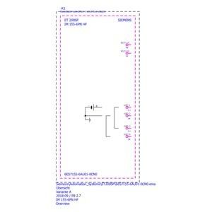 PLC 6ES7155-6AU01-0CN0 ET 200SP IM155-6 PN HF, включая серверный модуль для скоростной работы