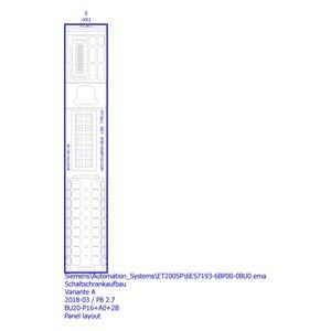 Siemens 6ES7193-6BP00-0BU0 ET 200SP BaseUnit BU20-P16 A0 2B U0 для бесшовной интеграции