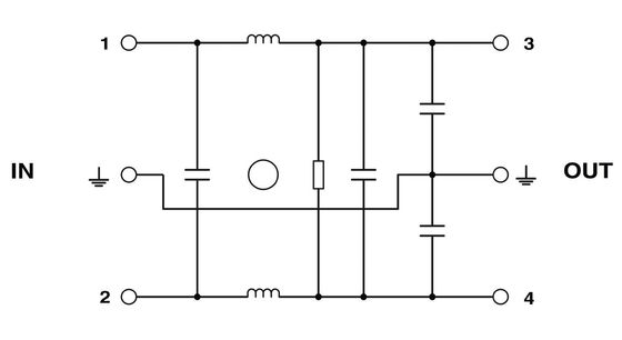 Phoenix Contact NEF 1-3 EMC фильтр 50Hz 60Hz для улучшения контроля шума