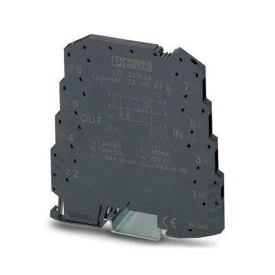 2804649 LIT LIT 4X1-24 Phoenix Contact Surge Protector для 24 В постоянного тока