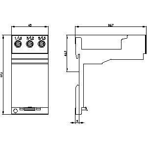 PLC 3RU6926-3AA01 Терминал поддержки для самостоятельной сборки C-Varia S0 винтовой терминал