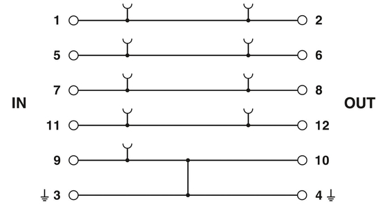 1 полюс 24В постоянного тока PT 4-EX I -BE Phoenix Contact Surge Protector Base 2839486 в лучшем случае