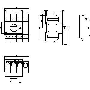 PLC 3KD0342-2LG20-3 Основные устройства отключения переключателя для плавного управления мощностью