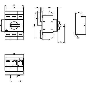 PLC 3KD0632-2LG20-3 Основные устройства отключения переключателя с передовой технологией