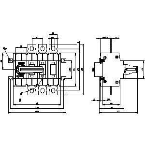 Siemens 3KD3232-0NE10-0 Основные устройства Отключатель для SENTRON 3KD до 1600 A