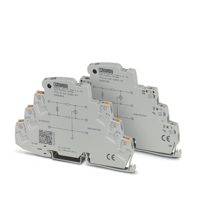 Защитник от перенапряжения TTC-6-1X2-24DC-PT от Phoenix Contact для номинального напряжения 24 В постоянного тока