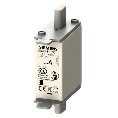 PLC 3NA3812-2C LV HRC Fuse Link GL/GG с неизолированными креплениями и передним индикатором