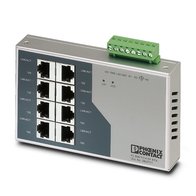 Phoenix Contact FL SWITCH SF 8TX Industrial Ethernet Switch IP20 Защита сертифицирована