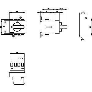 PLC 3LD2030-1TL13 Основные устройства отключают переключатель для повышения электробезопасности