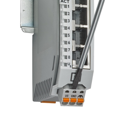 Уровень защиты IP65 FL SWITCH 1108N Industrial Ethernet Switch для сети EtherNet/IP