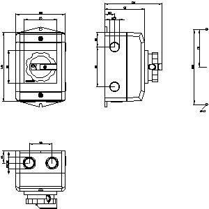 PLC 3LD2064-1TC53 Основные устройства отключения переключателя для плавного распределения энергии
