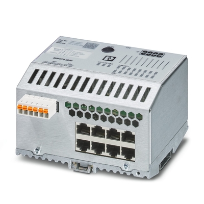 Промышленный коммутатор Ethernet FL SWITCH 2408 IP65 Уровень защиты и сеть EtherNet/IP