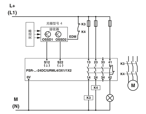 PSR-SCP-24DC/URML4/3X1/1X2/B Модуль расширения контакта Phoenix с теорией ретрансляции напряжения