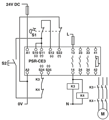 Реле напряжения PSR-SCP-24DC/CE3/3X1/1X2/B SET