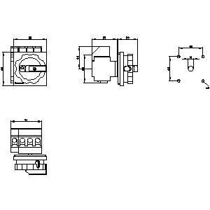 PLC 3LD2203-1TL51 Основные устройства отключения переключателя для промышленных применений