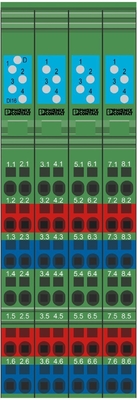 2861250 IB IL 24 DI 16-PAC Phoenix Контактный цифровой модуль с уровнем защиты IP20