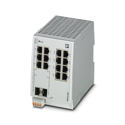 Уровень защиты IP65 Промышленный коммутатор Ethernet FL SWITCH 2216 PN для EtherNet/IP