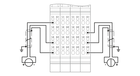 2861412 IB IL AI 8/SF-PAC Контактный аналоговый модуль Phoenix с уровнем защиты IP20