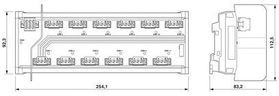 FB-12SP Сцеплятель для автоматических запасных частей 2316310 Phoenix Contact Stable Connection