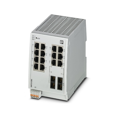Уровень защиты IP65 FL SWITCH 2214-2FX SM Phoenix Contact Промышленный коммутатор Ethernet
