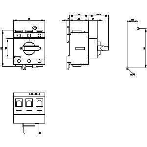 PLC 3LD2730-0TK11 Основные устройства отключения переключателя для промышленной среды