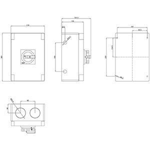 PLC 3LD2766-0TB51 Основные устройства отключения переключателя для универсальных приложений