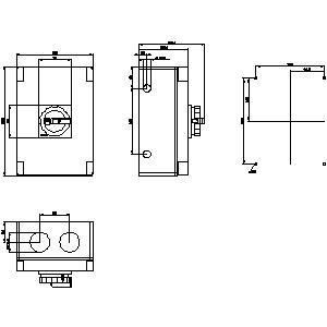 PLC 3LD2866-1GP53 Основные устройства отключения переключателя для системы распределения энергии