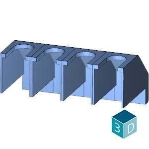 4-полюсный 3LD20 PLC 3LD9201-1A Крышка терминала с универсальными приложениями