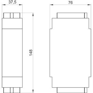 3LD9240-2B N или PE терминал для 3LD2 3 и 3LD2 4 160 / 250 A прочная конструкция