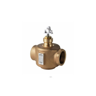 Управление автоматизацией здания PLC S55220-V117 Фланцевый клапан сиденья PN16 Нижнеугольное соединение