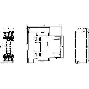 3RW4036-1TB04 Siemens 3RW40 Мягкий стартер размеры S2 Терминалы винтовки Оборотная защита двигателя